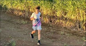 Diego runs for a cause 