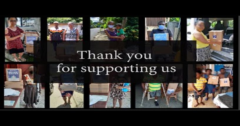 The Global Rainbow Foundation is distributing food pack to all those struggling during Covid-19